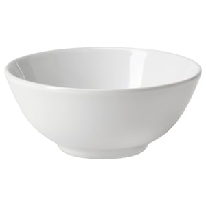 GODMIDDAG Bol, blanc, 4 ½ "