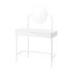 GRÅFJÄLLET Coiffeuse, blanc, 39 3/8x16 1/2 "