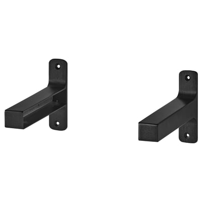 GRANHULT Console, noir, 7 ¾x4 ¾ "
