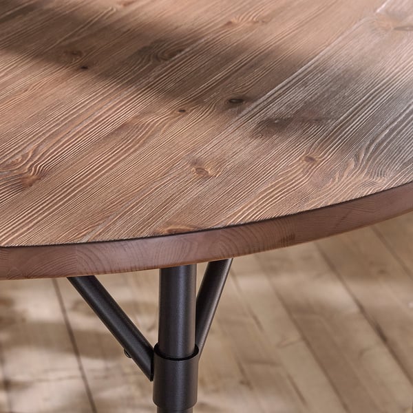 GRÖTÅN Table, pin/teinté brun, 41 3/8 "
