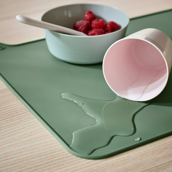GULDVÄVARE Napperon, vert, 11 3/4x15 3/4 "