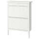 GULLABERG Range-chaussures à 2 casiers, blanc, 34 5/8x11 3/4x48 "