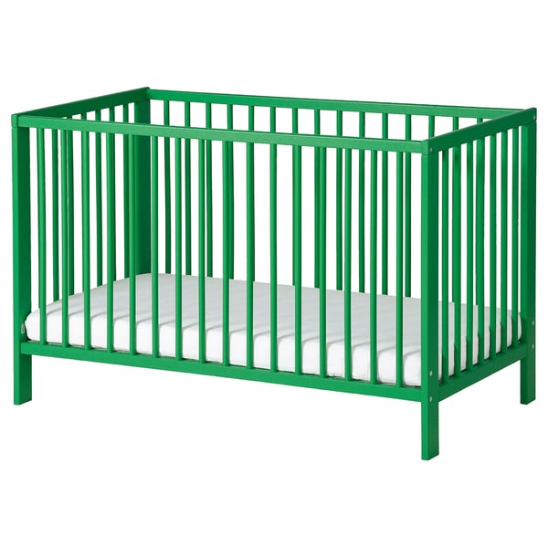 GULLIVER Lit de bébé, vert, 27 1/2x52 "