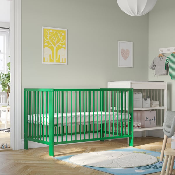 GULLIVER Lit de bébé, vert, 27 1/2x52 "
