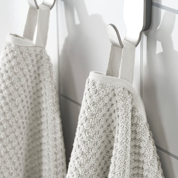 GULVIAL Drap de bain, blanc, 39x59 "