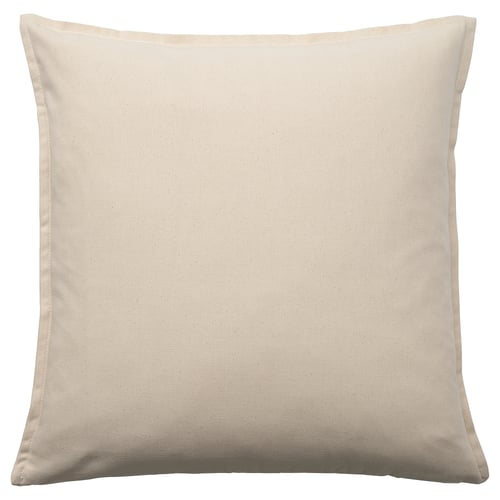 GURLI Housse de coussin, écru, 20x20 "