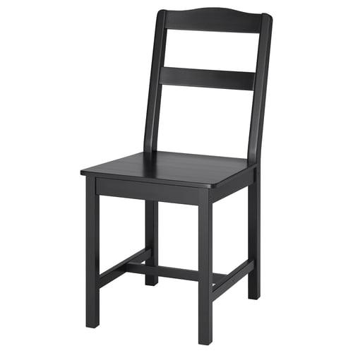 HÄGERNÄS Chaise, teinté noir pin