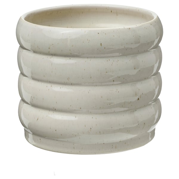 HASSELBUKETT Cache-pot, intérieur/extérieur/beige, 4 ¾ "