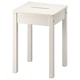 HAUGA Tabouret, blanc