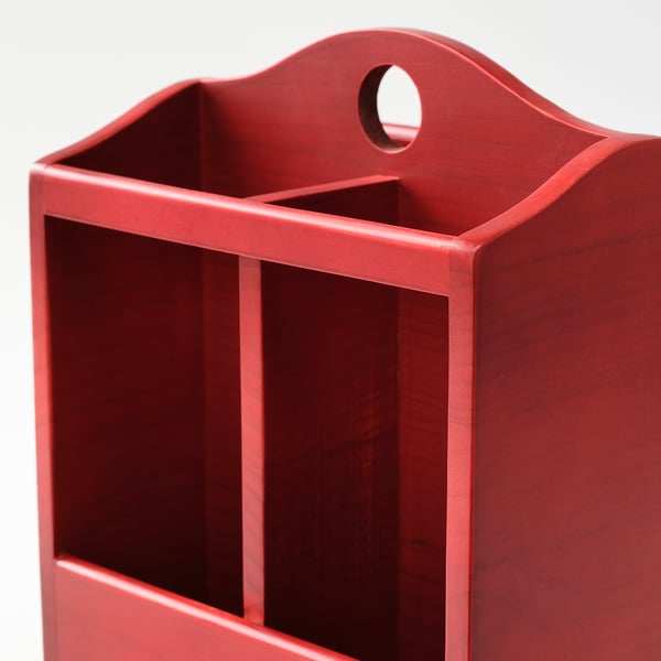 HAVSMAL Bloc à couteaux, brun-rouge
