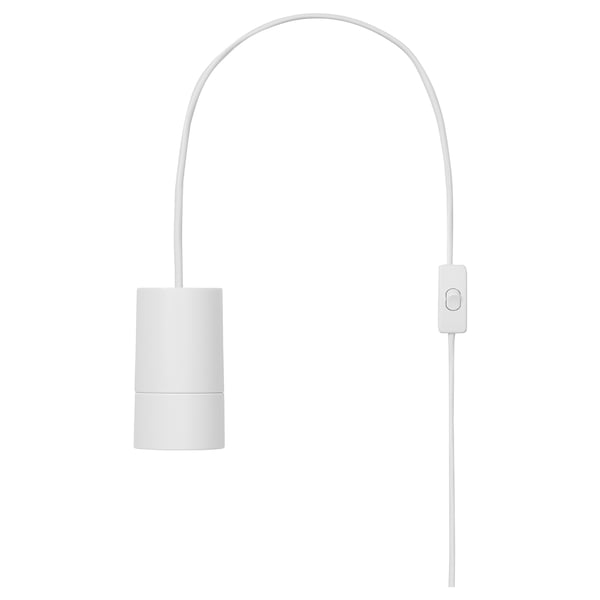 HAVSRIS Monture électrique av interrupteur, blanc, 15 ' 5 "