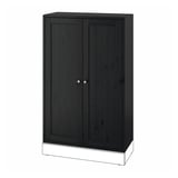 HAVSTA Armoire, noir, 31 7/8x13 3/4x48 3/8 "