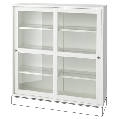 HAVSTA Vitrine, blanc, 47 5/8x13 3/4x48 3/8 "