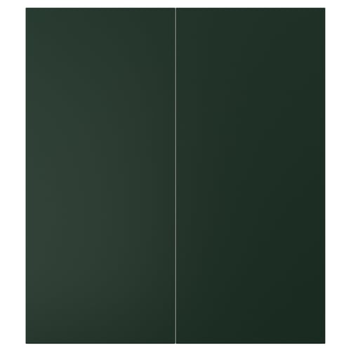 HAVSTORP Porte arm inf angle 2p, vert profond, 13x30 "