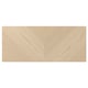 HEDEVIKEN Façade de tiroir, frêne plaqué, 23 1/2x10 "