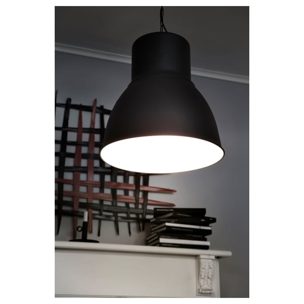 HEKTAR Suspension, gris foncé, 19 "