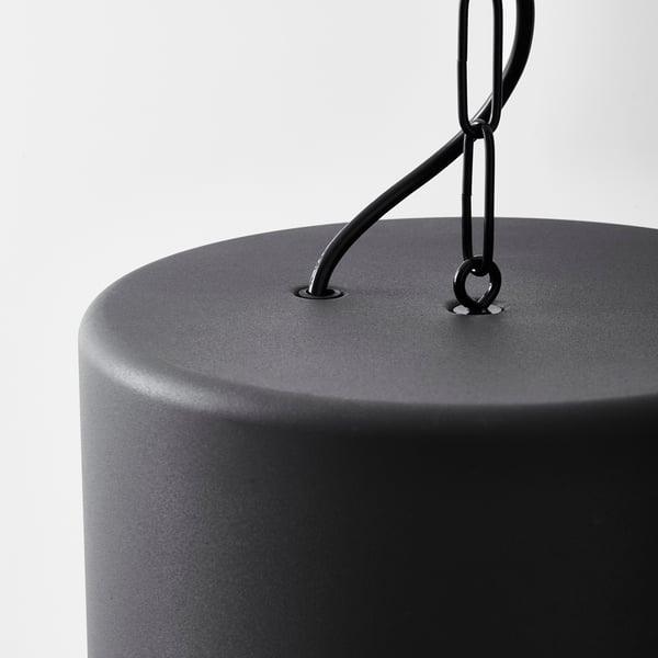 HEKTAR Suspension, gris foncé, 19 "