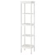 HEMNES Étagère, blanc, 16 1/2x67 3/4 "