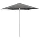 HÖGÖN Parasol, gris, 106 1/4 "