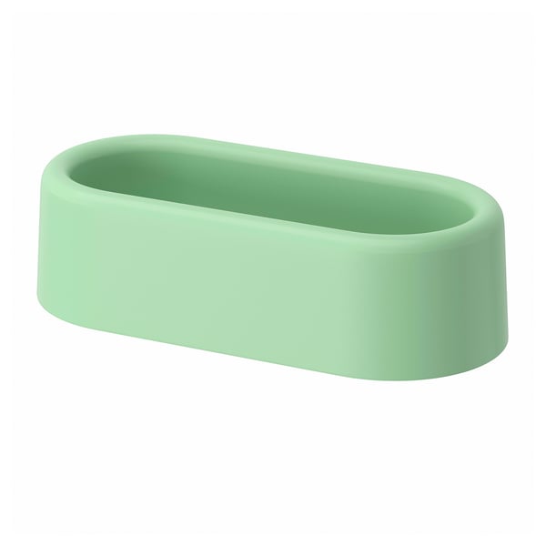 HUMLESJÖN Panier à ventouse, vert clair, 10 ¼x5x2 ¾ "
