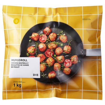 HUVUDROLL Boulettes au poulet, surgelé, 2 lb 3 oz