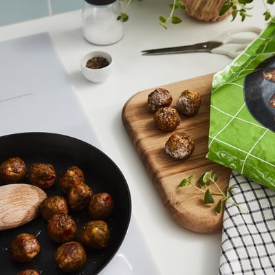HUVUDROLL Boulettes aux légumes, surgelé, 2 lb 3 oz