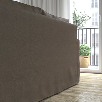 HYLTARP Causeuse, Gransel gris-brun