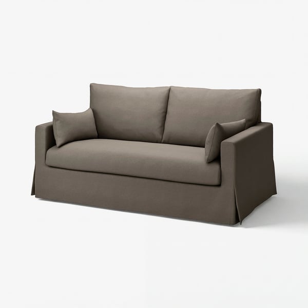 HYLTARP Causeuse, Gransel gris-brun