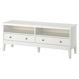 IDANÄS Meuble télé, blanc, 63 3/4x15 3/4x24 3/4 "