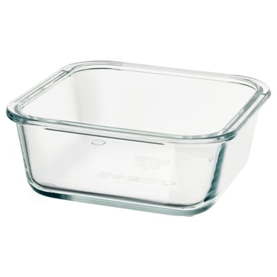 IKEA 365+ Plat de cuisson, carré/verre, 20 oz