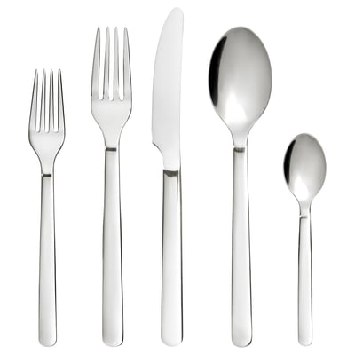IKEA 365+ Service de couverts, 20 pièces, acier inox