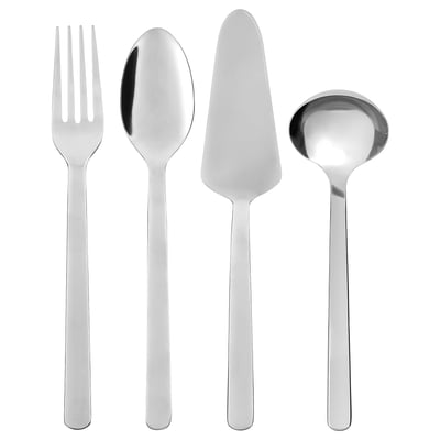 IKEA 365+ Service de couverts, 4 pièces, acier inox