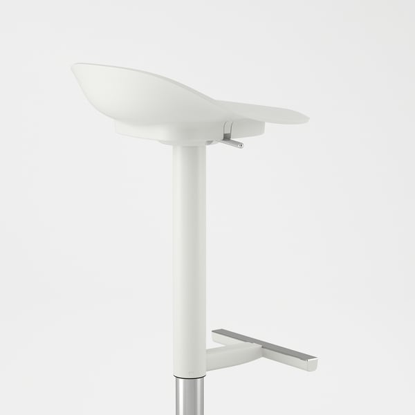 JANINGE Tabouret de bar, blanc, 29 7/8 "