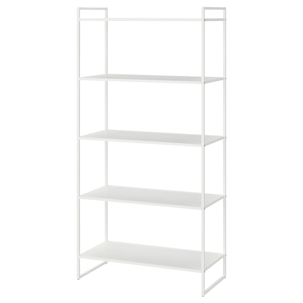 JONAXEL Étagère, blanc, 31 1/2x15x63 "
