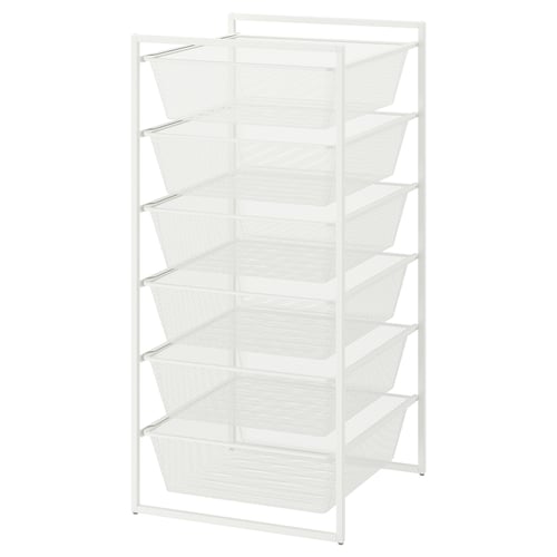 JONAXEL Rangement, blanc, 19 5/8x20 1/8x41 "