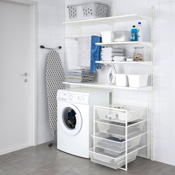 JONAXEL Rangement, blanc, 19 5/8x20 1/8x27 1/2 "