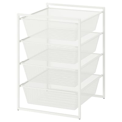JONAXEL Rangement, blanc, 19 5/8x20 1/8x27 1/2 "