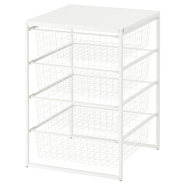 JONAXEL Rangement, blanc, 19 5/8x20 1/8x27 1/2 "