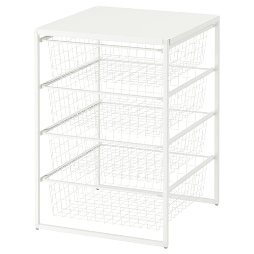 JONAXEL Rangement, blanc, 19 5/8x20 1/8x27 1/2 "