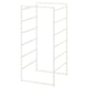 JONAXEL Structure, blanc, 19 5/8x20 1/8x41 "