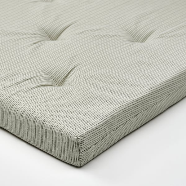 JUSTINA Coussin de chaise, vert clair, 17/14x16x2 "