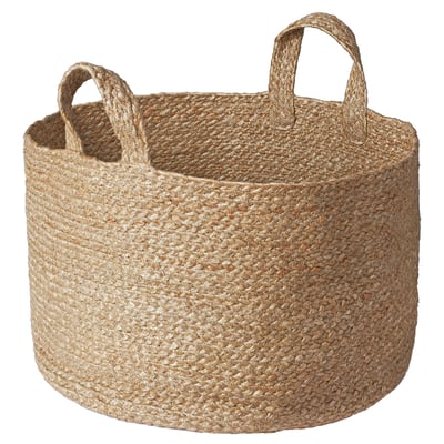 KÄLKEN Panier, jute, 18x11 ¾ "