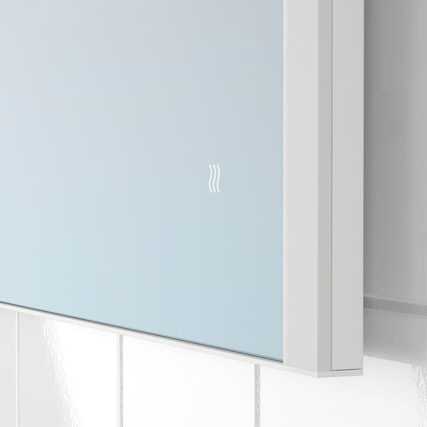 KÄRRSJÖN Miroir à éclairage intégré, antibuée, 23 5/8x31 1/2 "