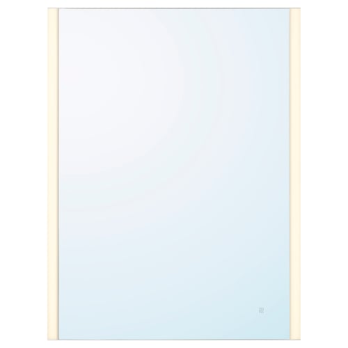 KÄRRSJÖN Miroir à éclairage intégré, antibuée, 23 5/8x31 1/2 "