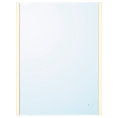 KÄRRSJÖN Miroir à éclairage intégré, antibuée, 23 5/8x31 1/2 "