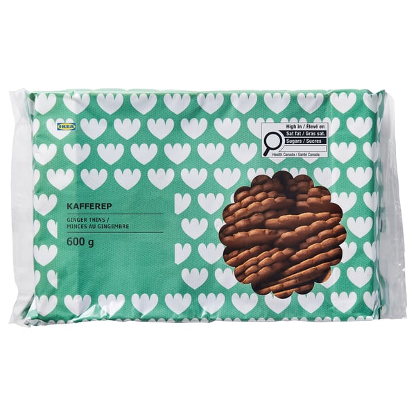 KAFFEREP Boîte de biscuits gingembre, 1 lb 5 oz