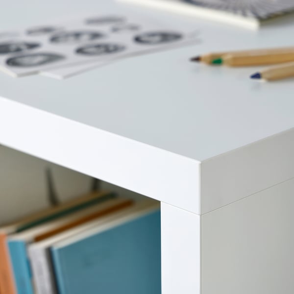 KALLAX Bureau, blanc, 43 3/4x15 3/8 "