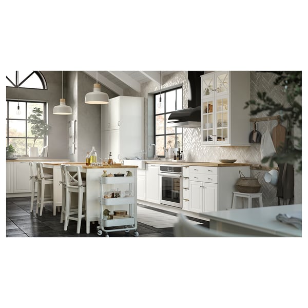 KARLBY Comptoir, chêne/plaqué, 74x1 1/2 "