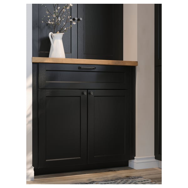 KARLBY Comptoir, chêne/plaqué, 74x1 1/2 "