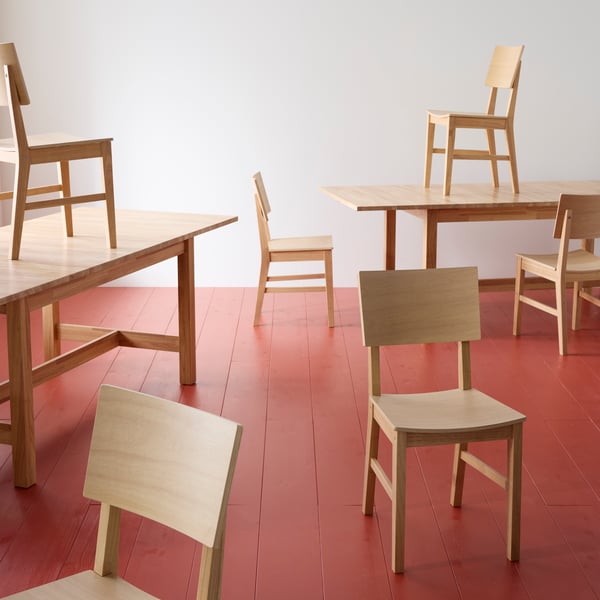 KARSKÄR Chaise, hévéa